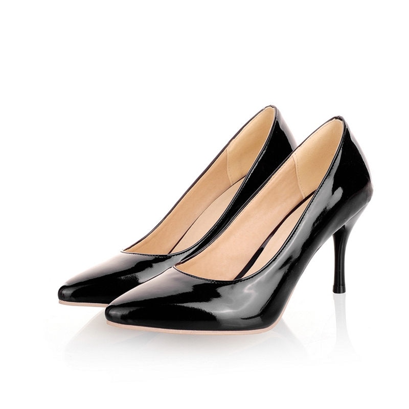 Fashion Heeled Shoe Woman 2022 Spring High Heels Pumps Red Pink White Women's Heels Party Office Wedding Shoes Female Large Sizeupdate